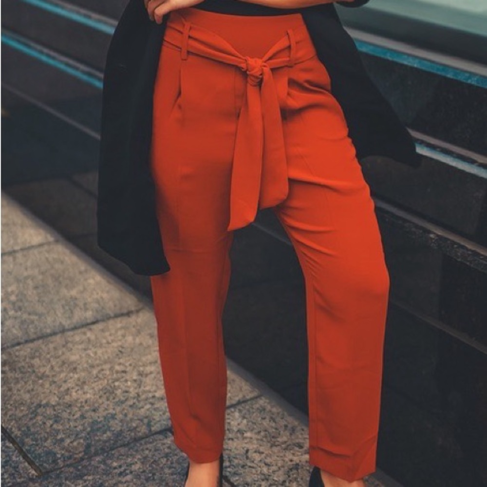 Zara High-Waisted Pants